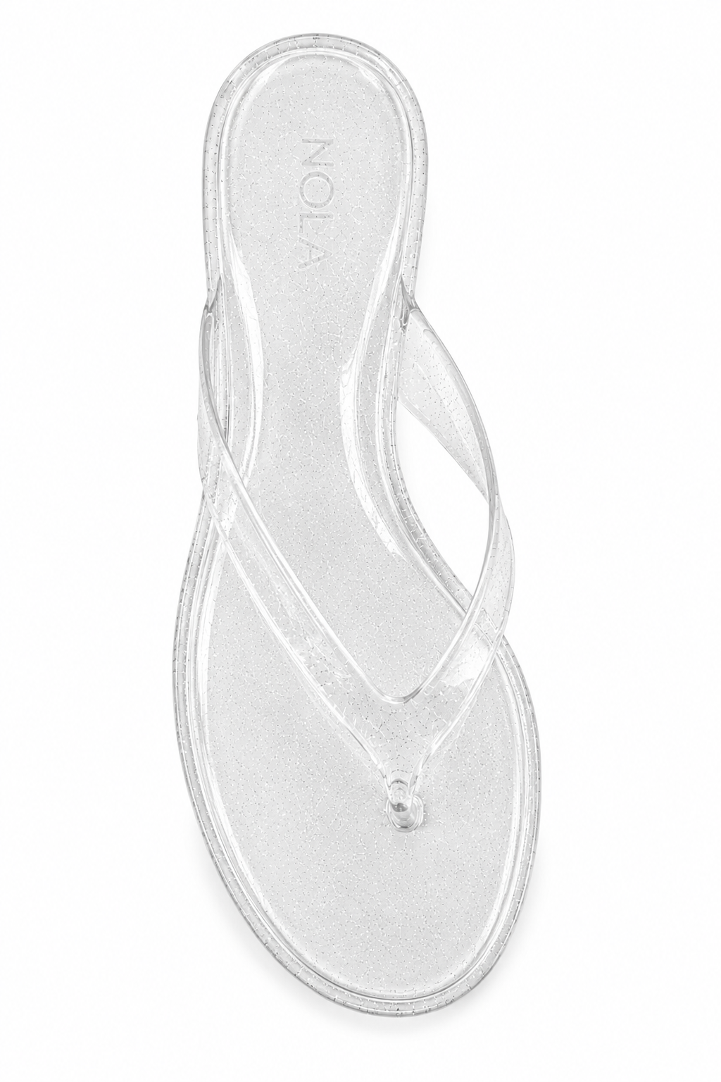 Amahle Clear Kitten Heel Sandal