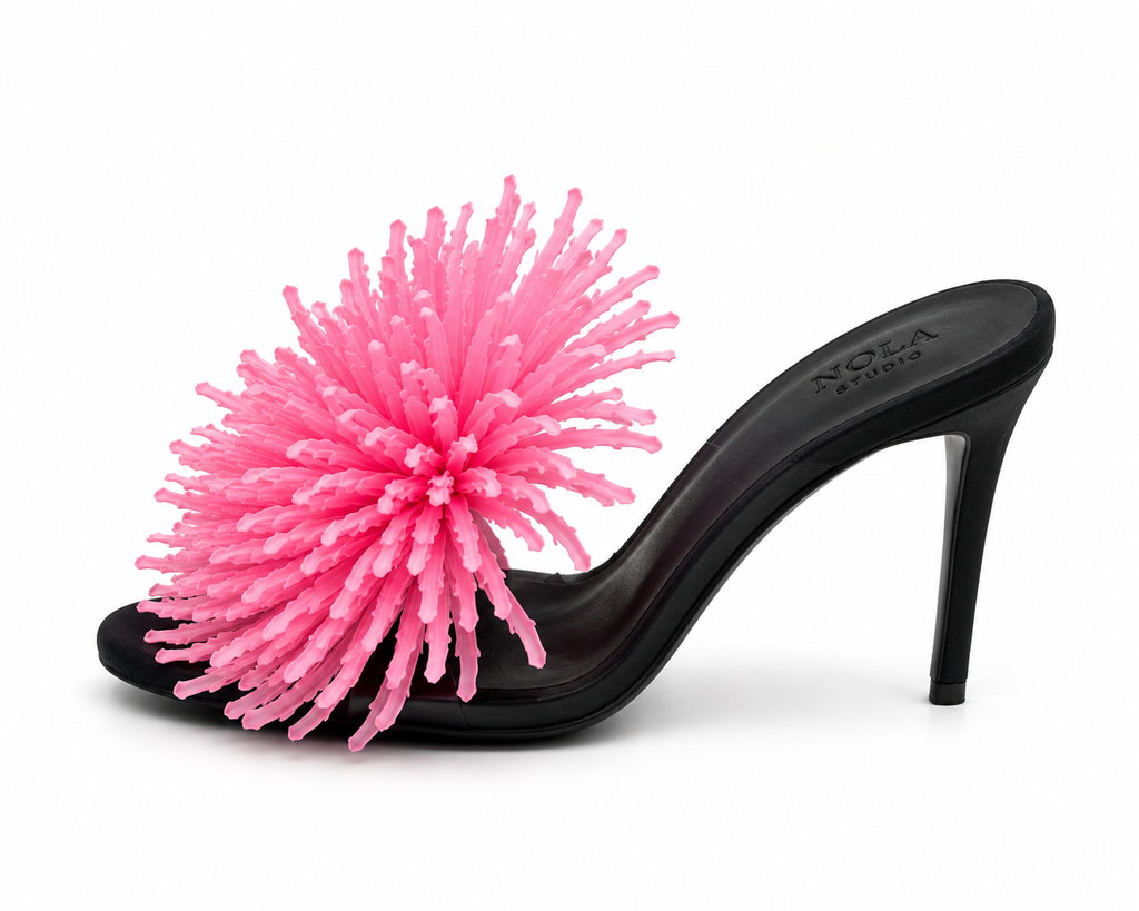 Nandi Floral Stiletto Mule