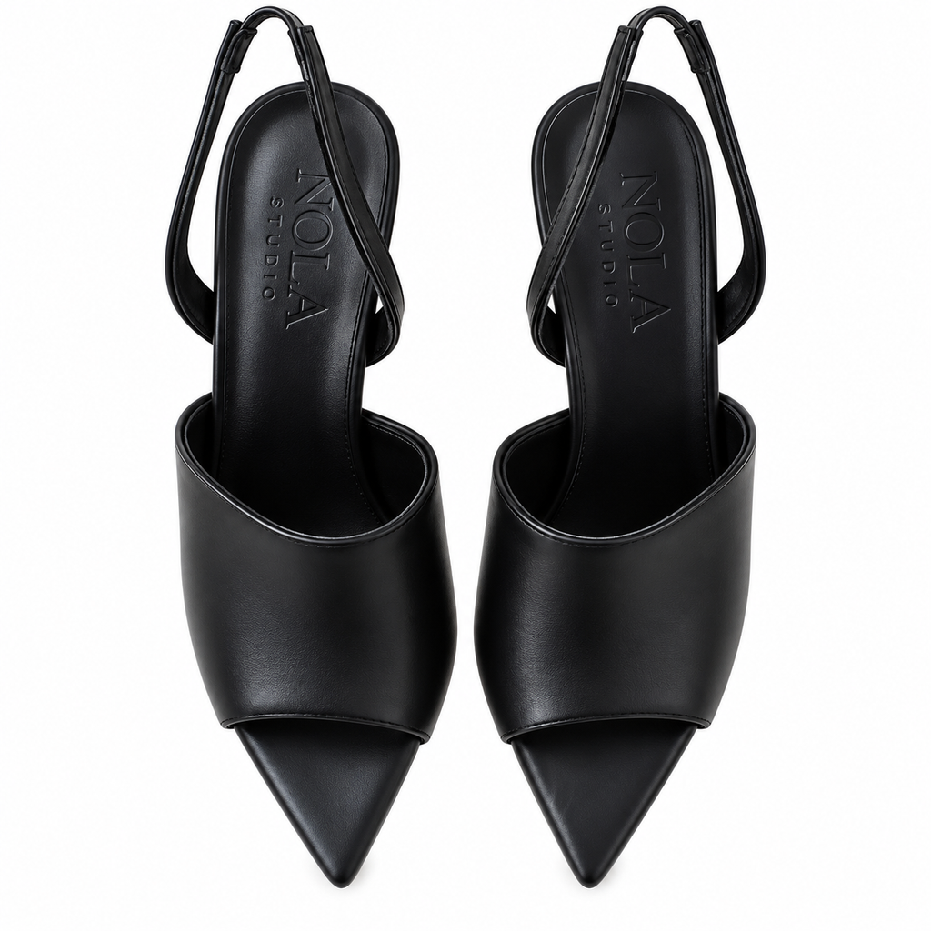 Ndivhuwo Black Slingback Mule
